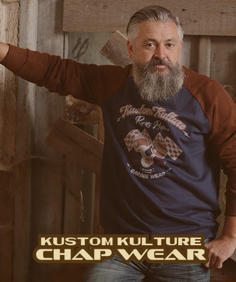Kustom Kulture Chap wear